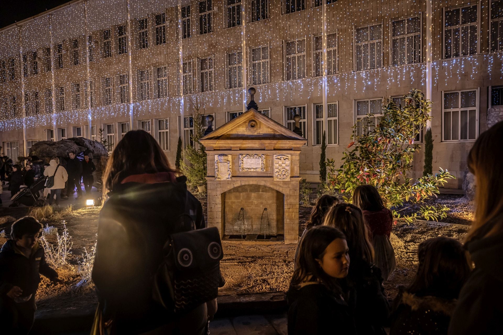 El portal de belén de Logroño, en imágenes