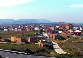 Panorámica de Alcanadre, en una imagen de archivo.