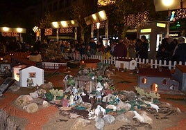 La apertura del belén de Calahorra, en imágenes