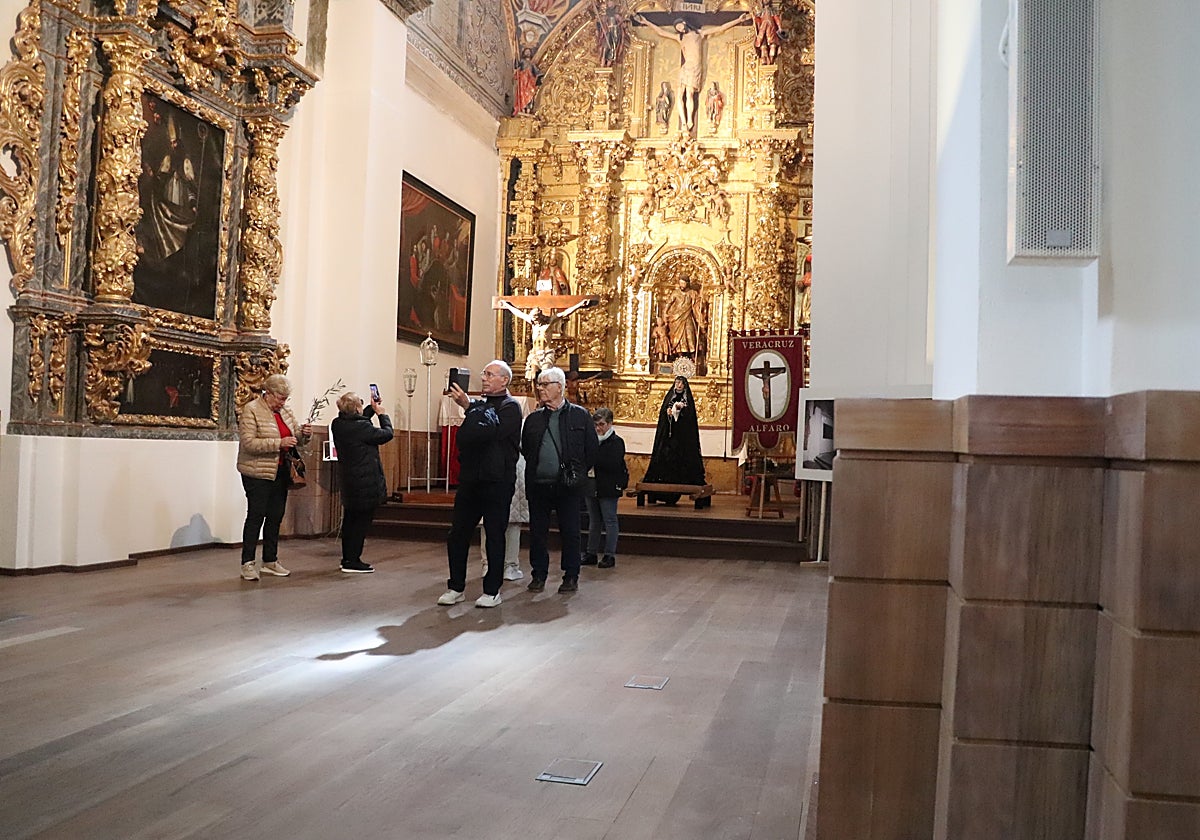 Los visitantes han podido conocer en estos meses las medidas aplicadas para luchar contras las humedades que sufre el templo