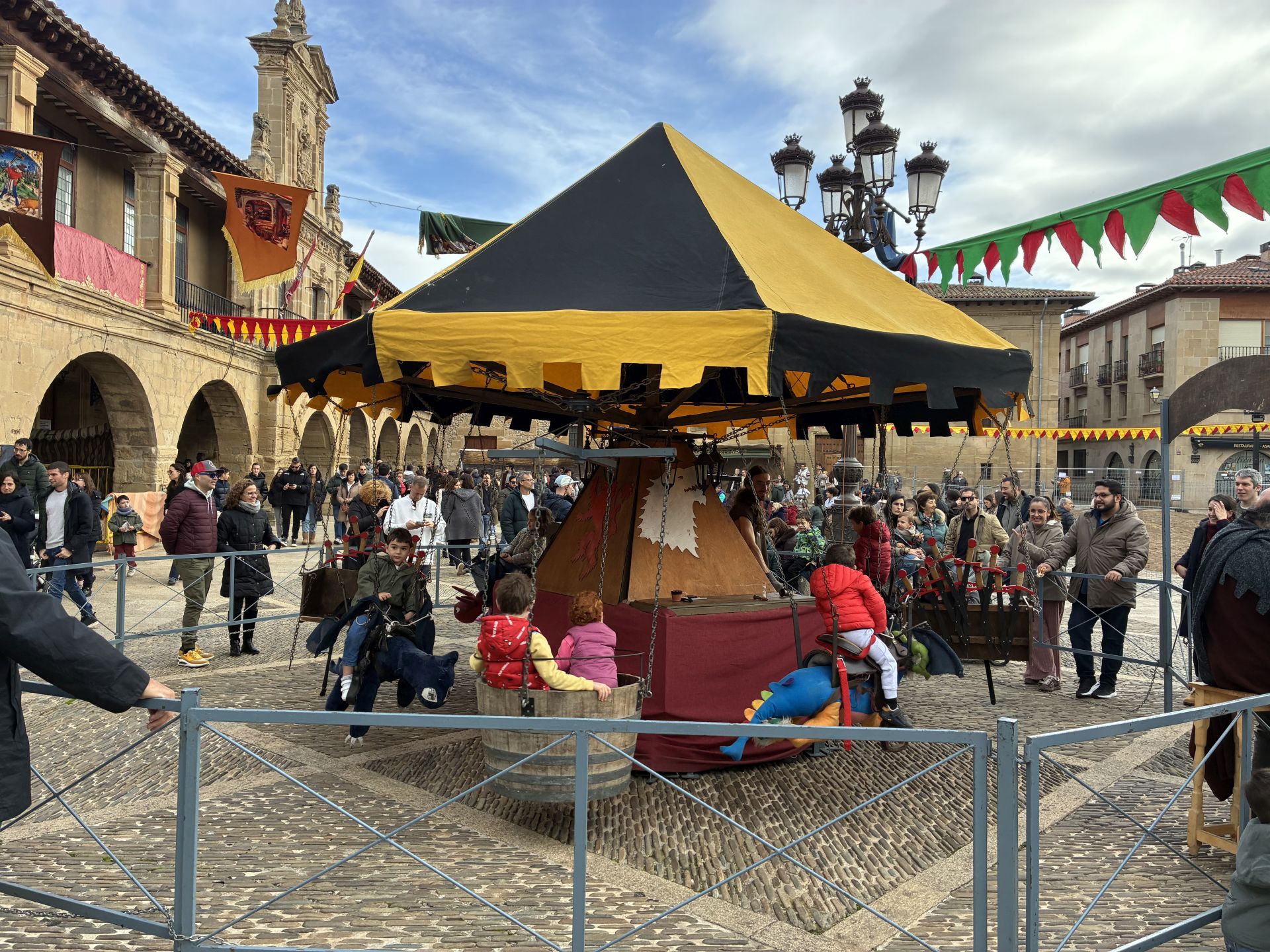 Arrancan las Ferias de la Concepción en Santo Domingo de La Calzada
