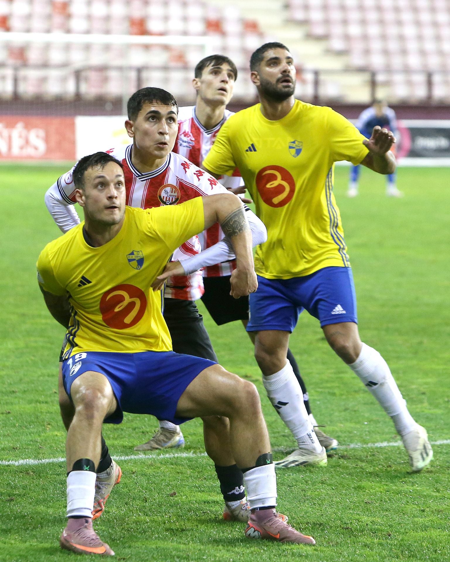 La SD Logroñés logra el triunfo ante el Ebro