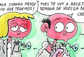 La huelga de médicos, según Tris