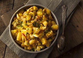 Kartoffelsalat, una ensalada típica de Alemania.