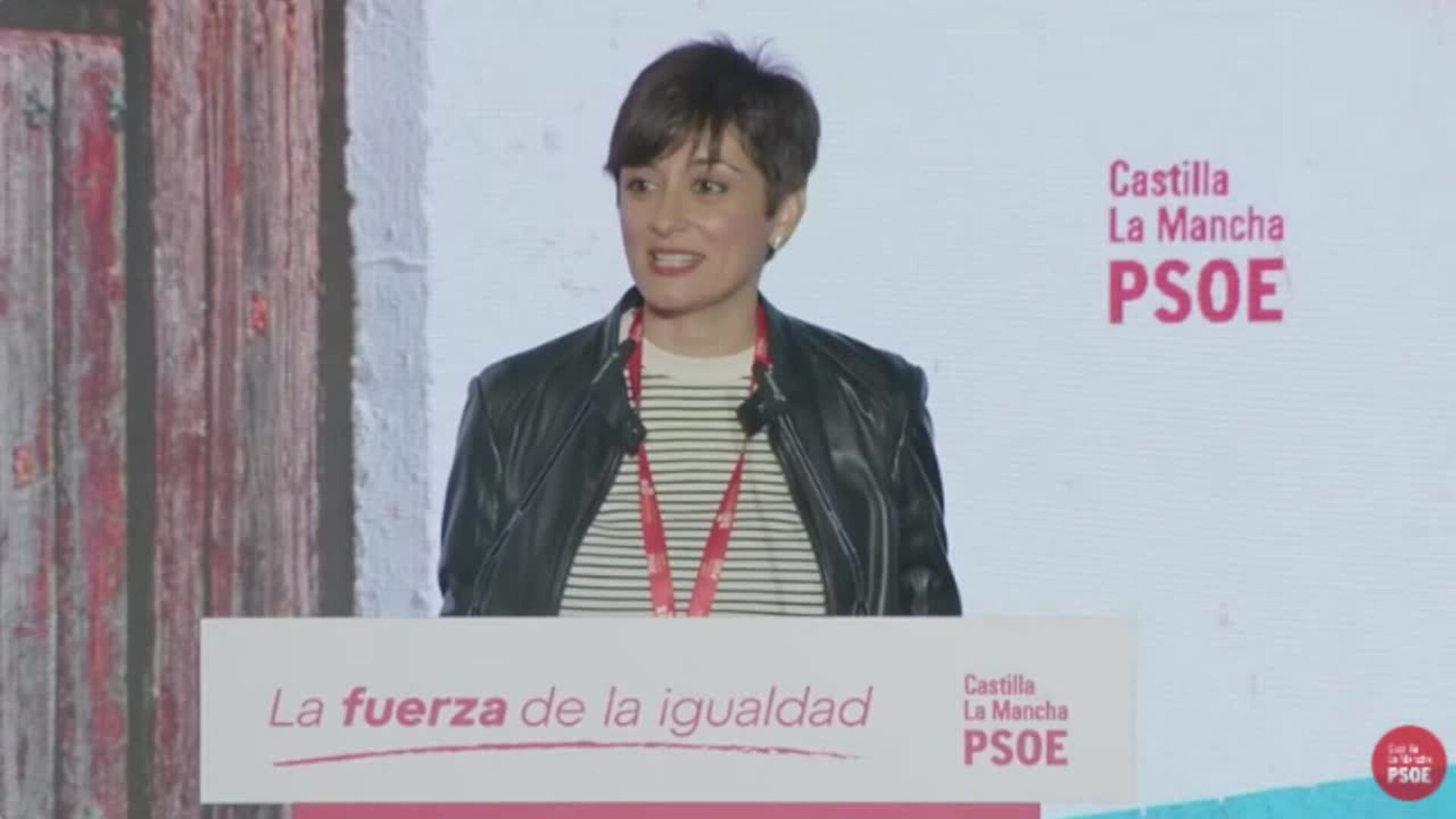 Isabel Rodríguez elogia a Page en su reelección y reclama la unidad de acción del PSOE