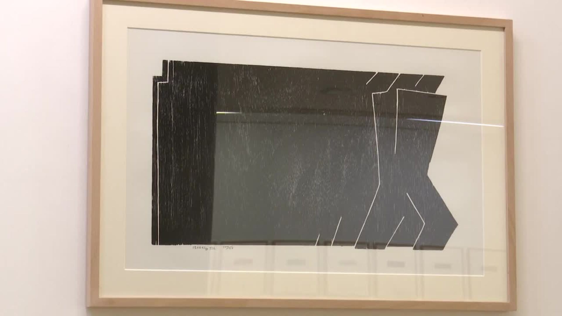 Galería de Bilbao acoge la exposición 'Agustín Ibarrola. Grabados'