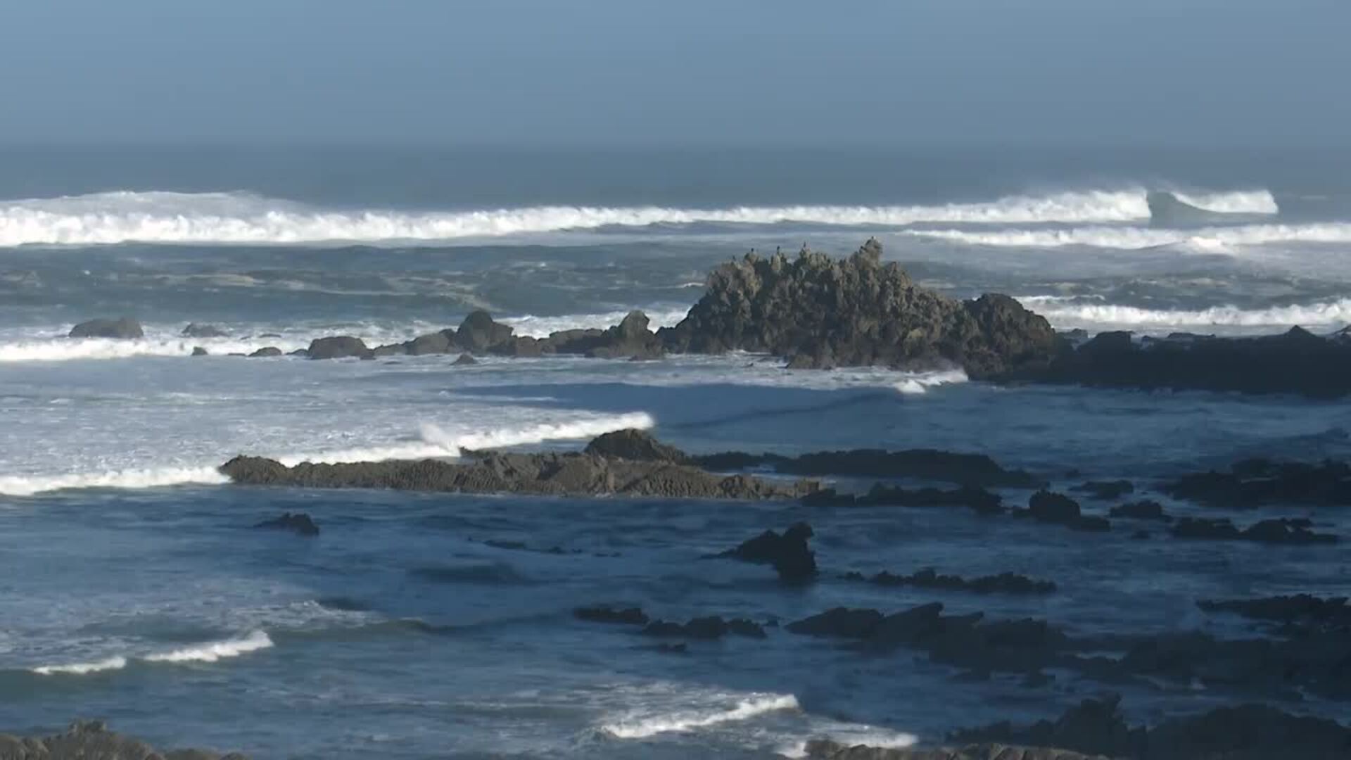 Aviso amarillo por olas y viento en Euskadi por la borrasca 'Herminia'