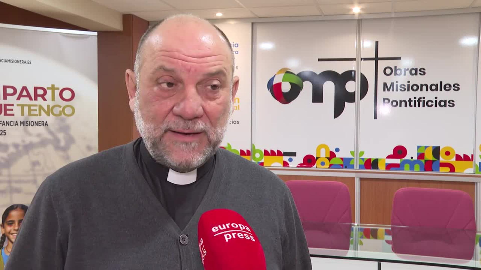 Obras Misionales Pontificias (OMP) destaca el "afecto especial" del Papa por los misioneros