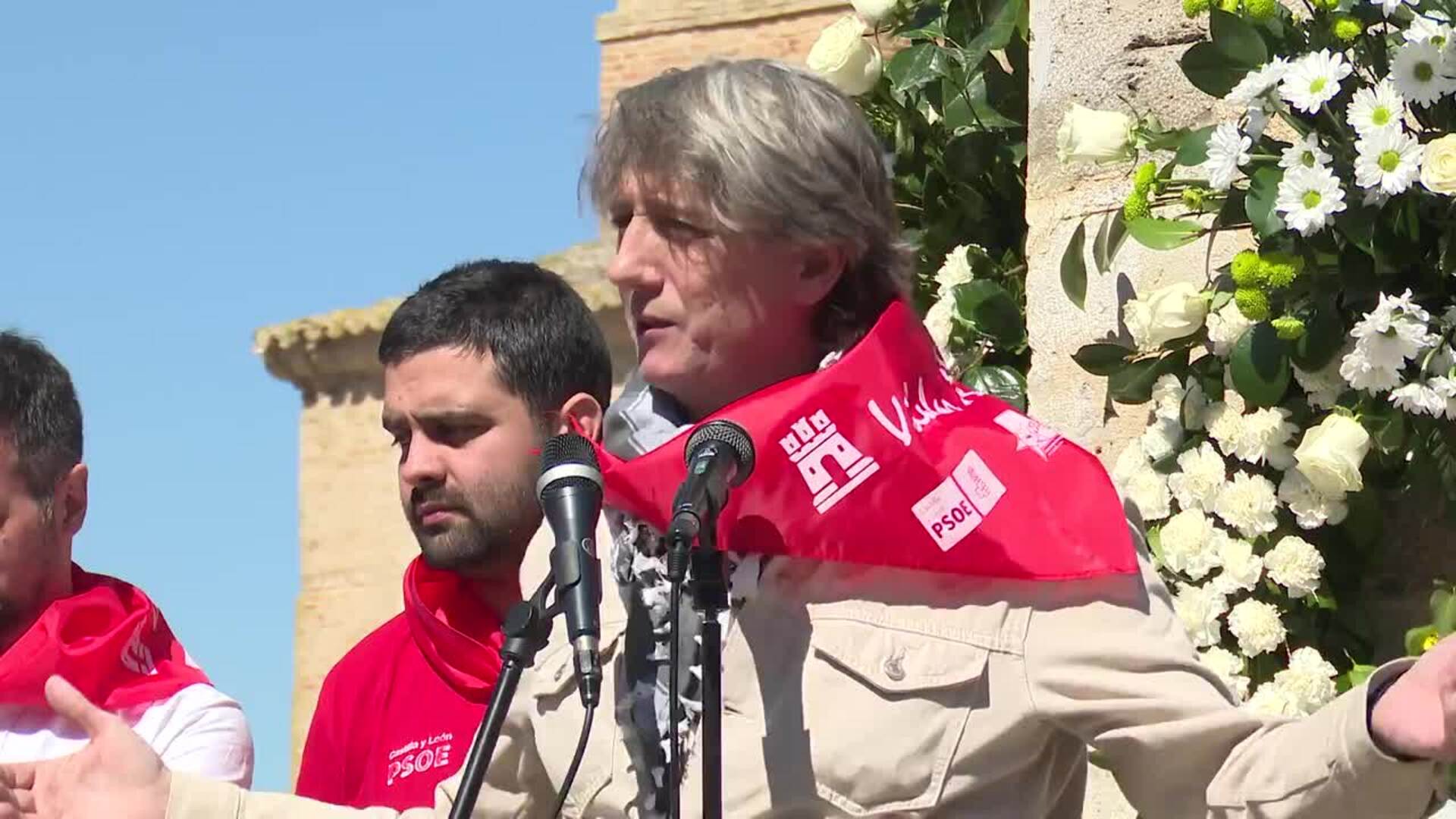 Martínez censura la ausencia en el Día de la Castilla y León de la "derecha"