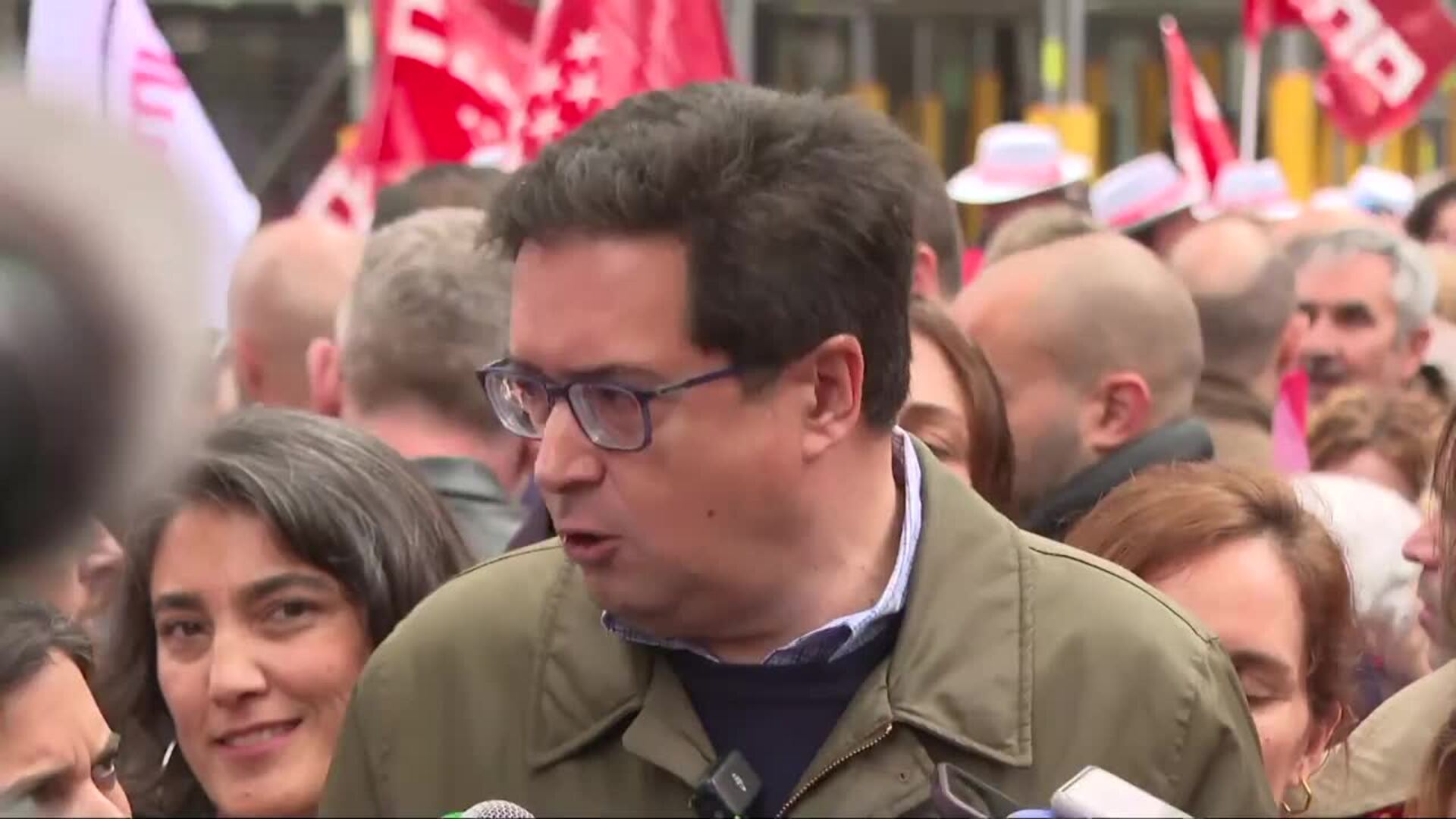 Óscar López: "A todos los fachas y los ultras, los derechos de los trabajadores van a avanzar"