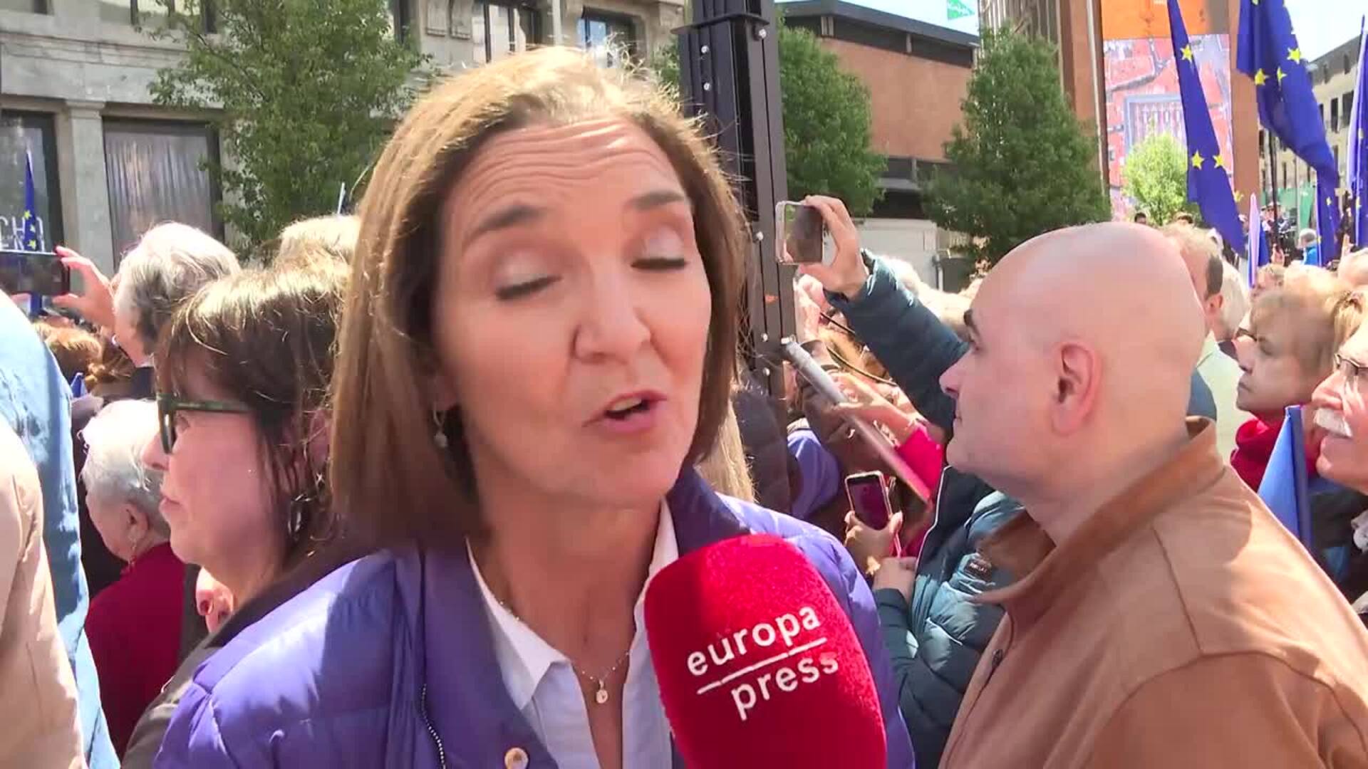 Maroto acusa al PP de anteponer sus pactos con Vox a la defensa de Europa en un acto en Madrid