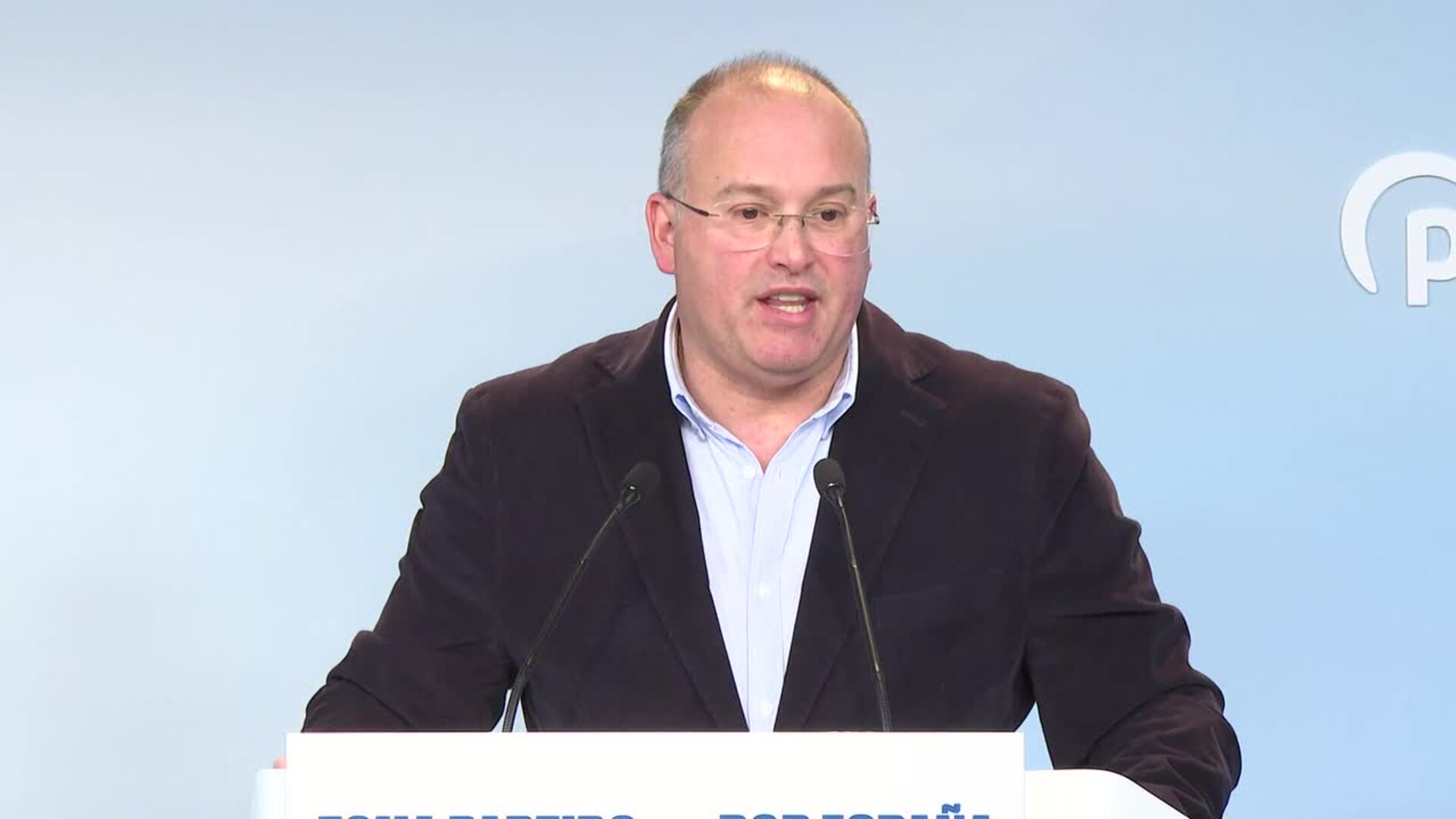 El PP pide "el fin inmediato de esta etapa negra" en referencia al Gobierno de Sánchez