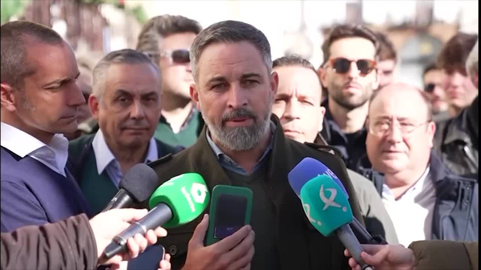 Abascal cree una "farsa" la ruptura de Junts porque le interesa tener un gobierno "débil"