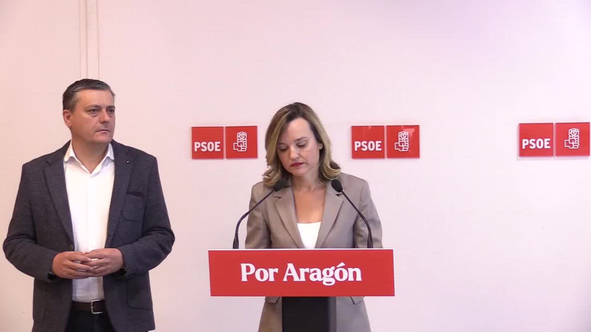 Alegría anuncia que apoyará techo de gasto para que Azcón elija entre "diálogo o ultraderecha"