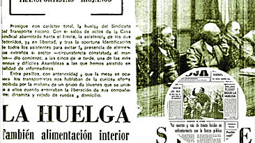 El transporte, en huelga