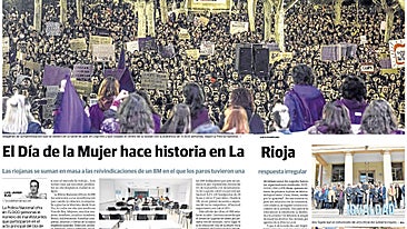 Unidad en un 8M abarrotado e histórico
