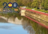 Dos policías salvan la vida de una mujer que había caído al río Ebro