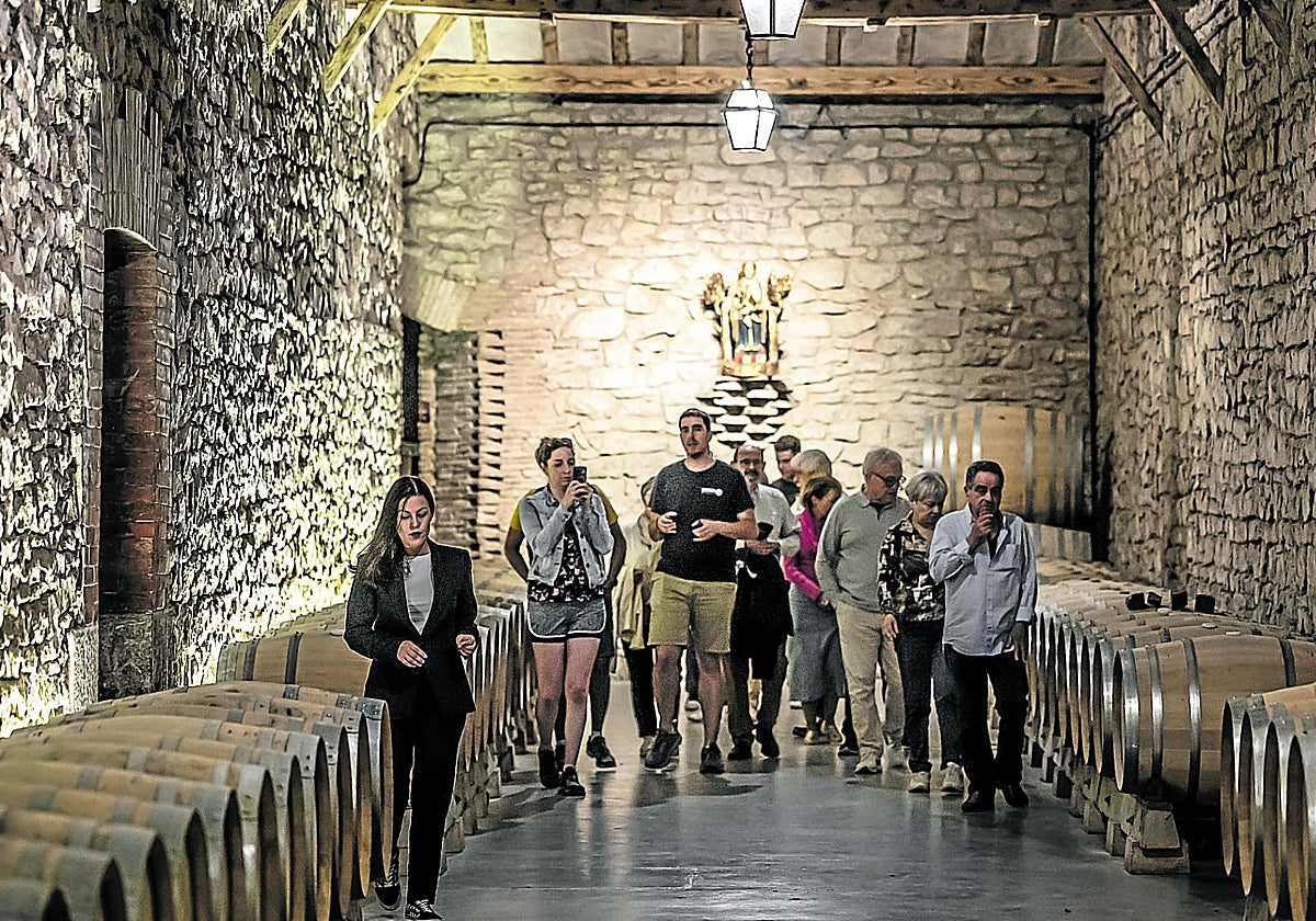 El enoturismo insufla aire a Rioja, que supera en 2025 por primera vez el millón de personas
