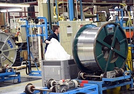 Imagen de archivo de las instalaciones de Standard Profil en La Rioja.