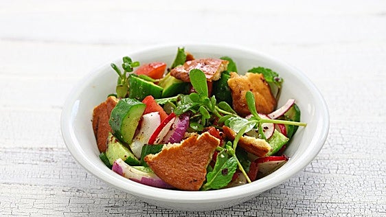 Recetas del mundo de Paula Fernández: fattoush (Líbano)