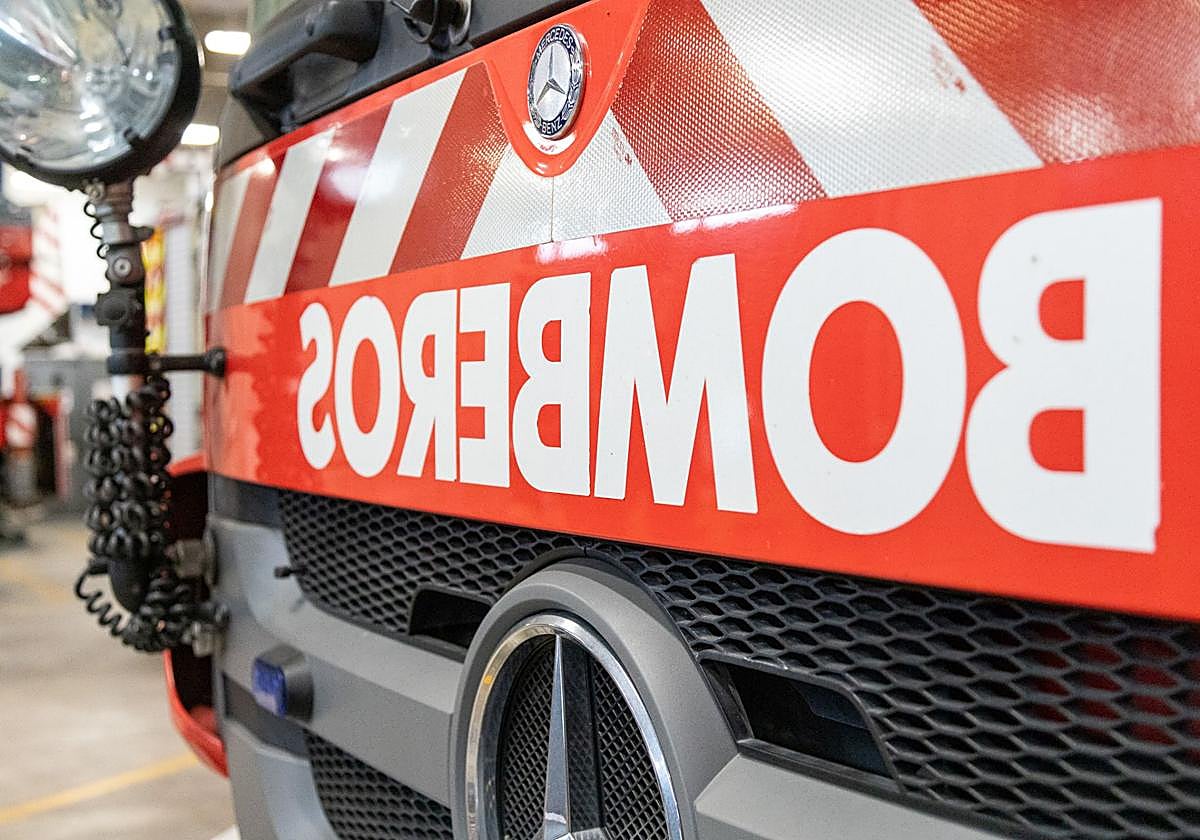 Un rayo provoca un incendio en una caseta de campo de Ribafrecha