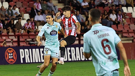 Las imágenes del partido UD Logroñés-Pontevedra