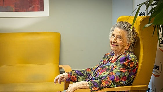 &laquo;Me encuentro bien, no me duele nada y solo tomo una pastilla&raquo;