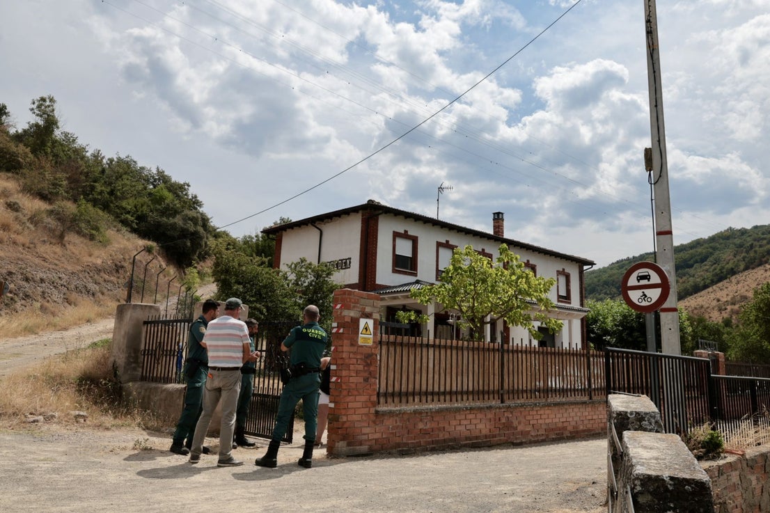 Las imágenes del día después del incendio en Ojacastro