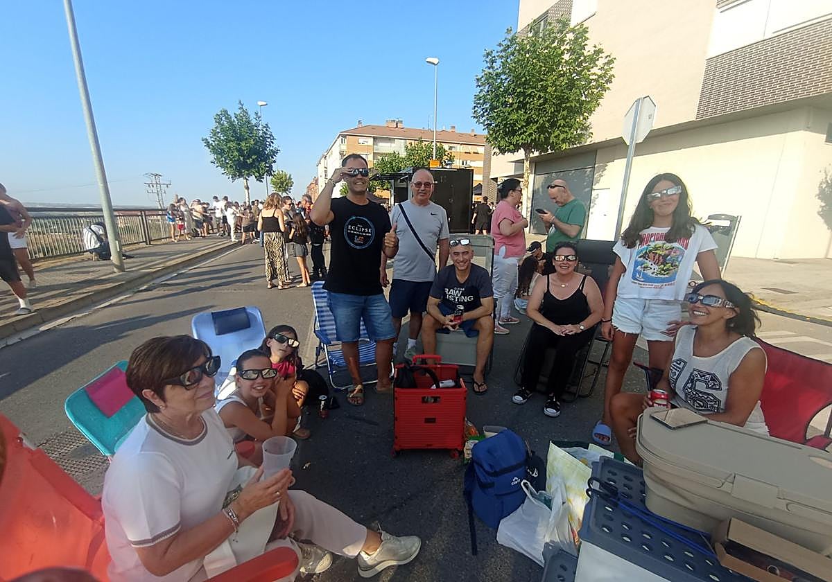 Así se vivió el eclipse en Calahorra | La Rioja