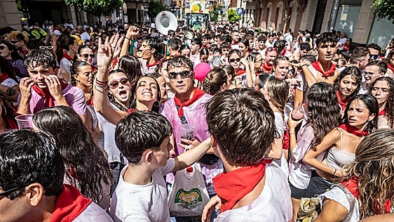 Las imágenes del lanzamiento del cohete de Calahorra