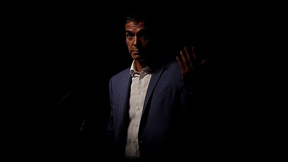 El presidente pasmado