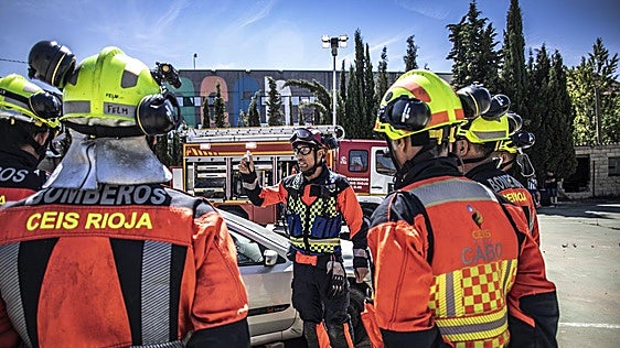 Bomberos del CEIS-Rioja.