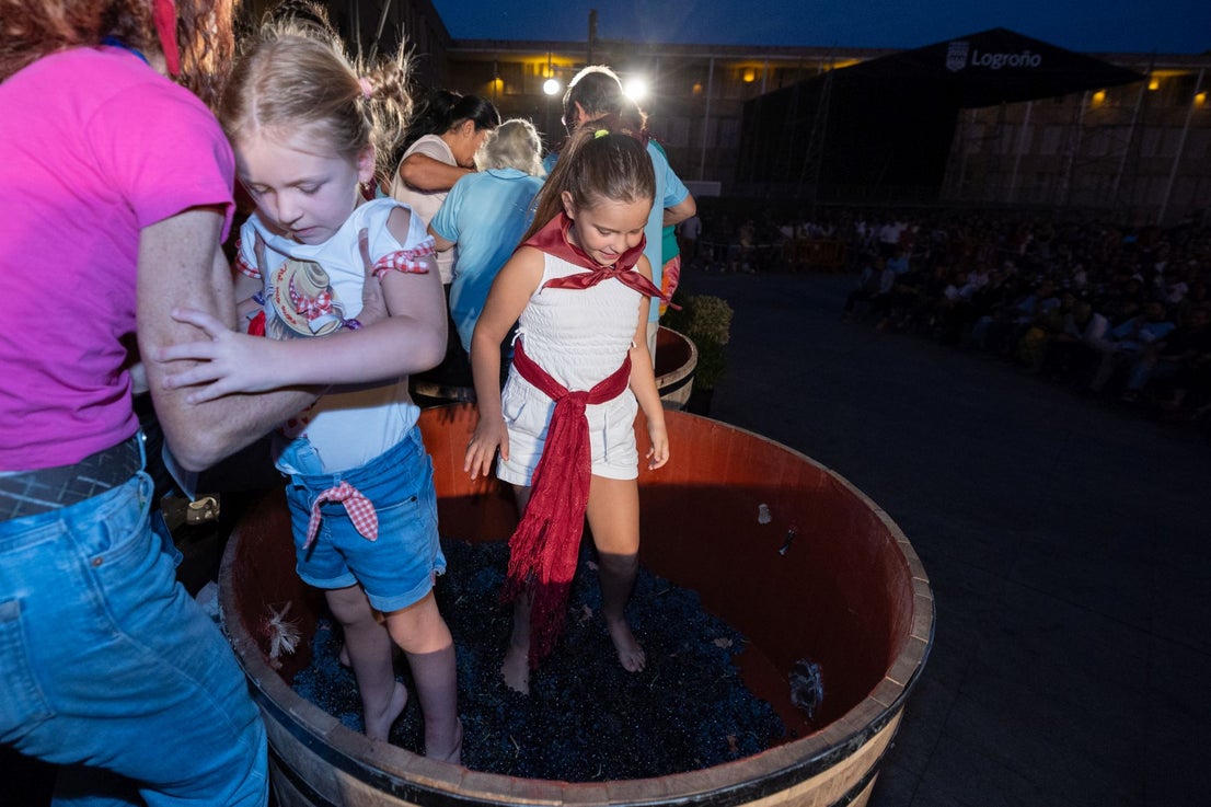 Las imágenes del pisado popular