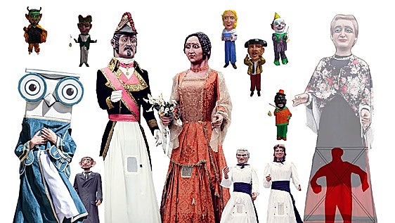 Quiénes son, de qué están hechos y cómo se bailan los gigantes y cabezudos de Logroño