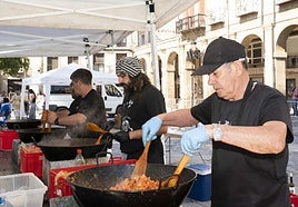 Degustación de picadillo por la peña Los Brincos