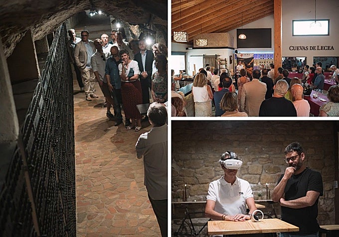 Diferentes espeacios de la bodega.