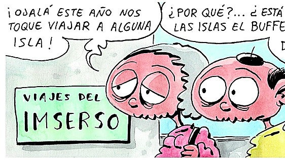 Los viajes del Imserso, según Tris