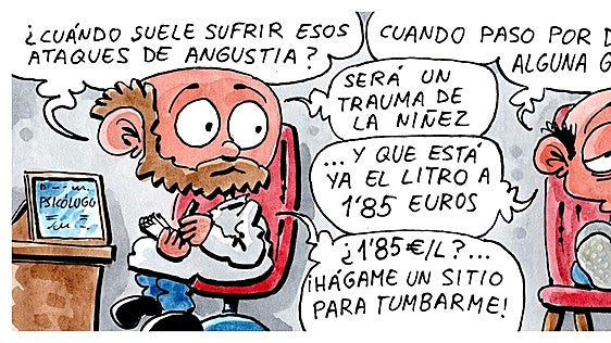 El precio de la gasolina, según Tris
