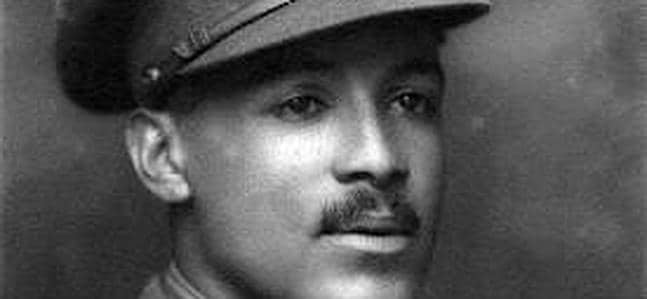 Walter Tull, en su época como militar. / Archivo