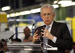 Mario Monti, en un acto en en Roma esta semana. / C. De Luca (Reuters)