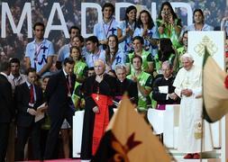 Benedicto XVI, durante los actos de la Jornada Mundial de la Juventud / Archivo