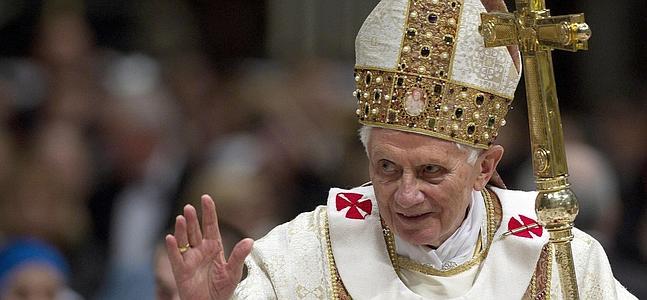 Benedicto XVI, durante un acto en el Vaticano./ Archivo