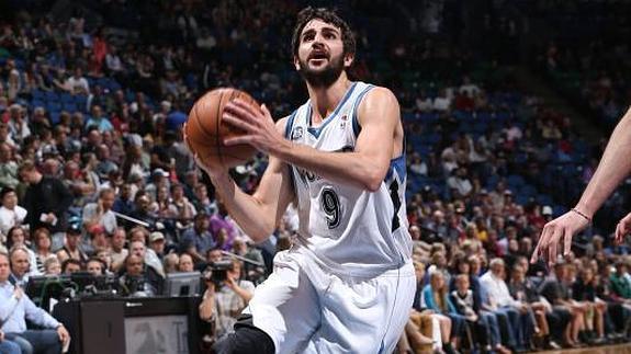 El base español Ricky Rubio. 