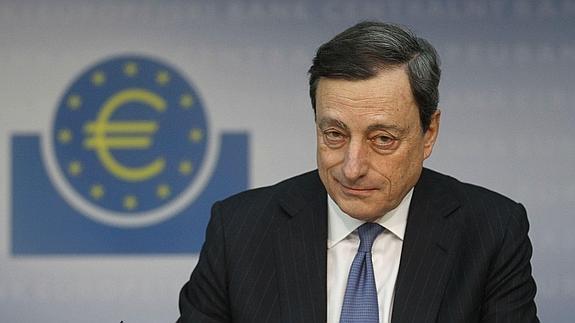 El presidente del BCE, Mario Draghi.