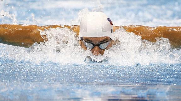 Michael Phelps, en los Juegos Olímpicos de 2012. 