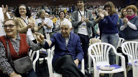 Maragall, en el mitin de ERC.