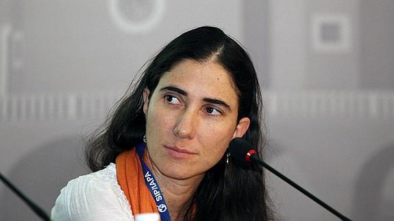 Yoani Sánchez.