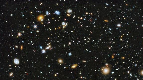 Fotografía captada por el Hubble. 