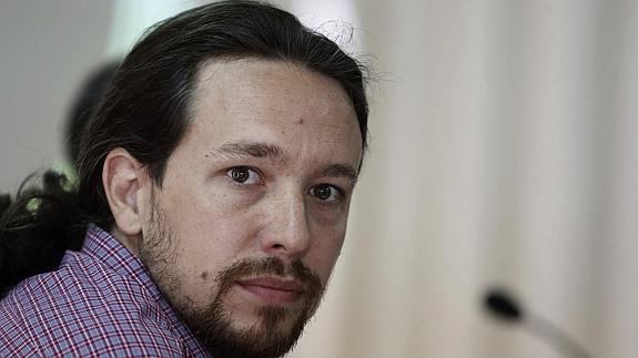 El líder de Podemos, Pablo Iglesias. 