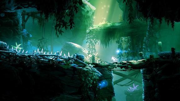 Una captura de 'Ori and The Blind Forest'. 